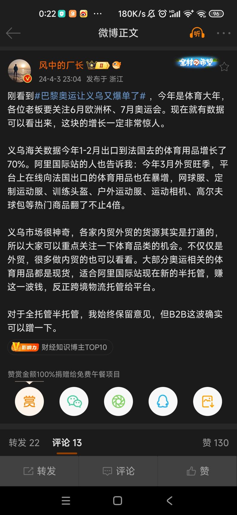 巴黎奥运带来的体育用品机会….-网创风向标论坛-网络创业-网创圈