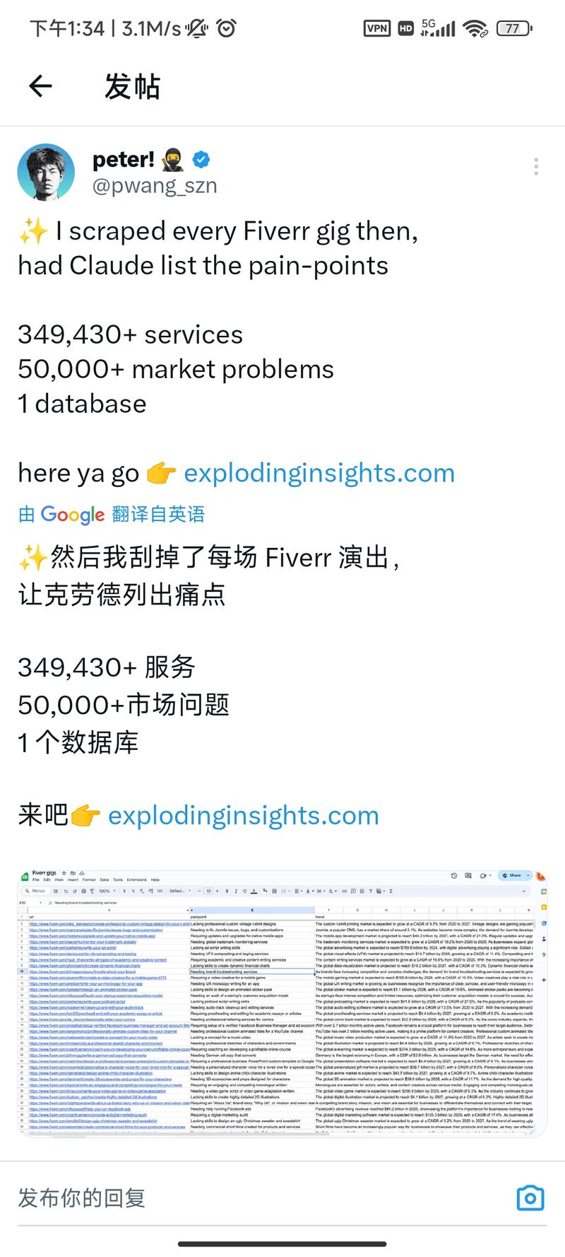 通过获取「Fiverr」（….-网创风向标论坛-网络创业-网创圈