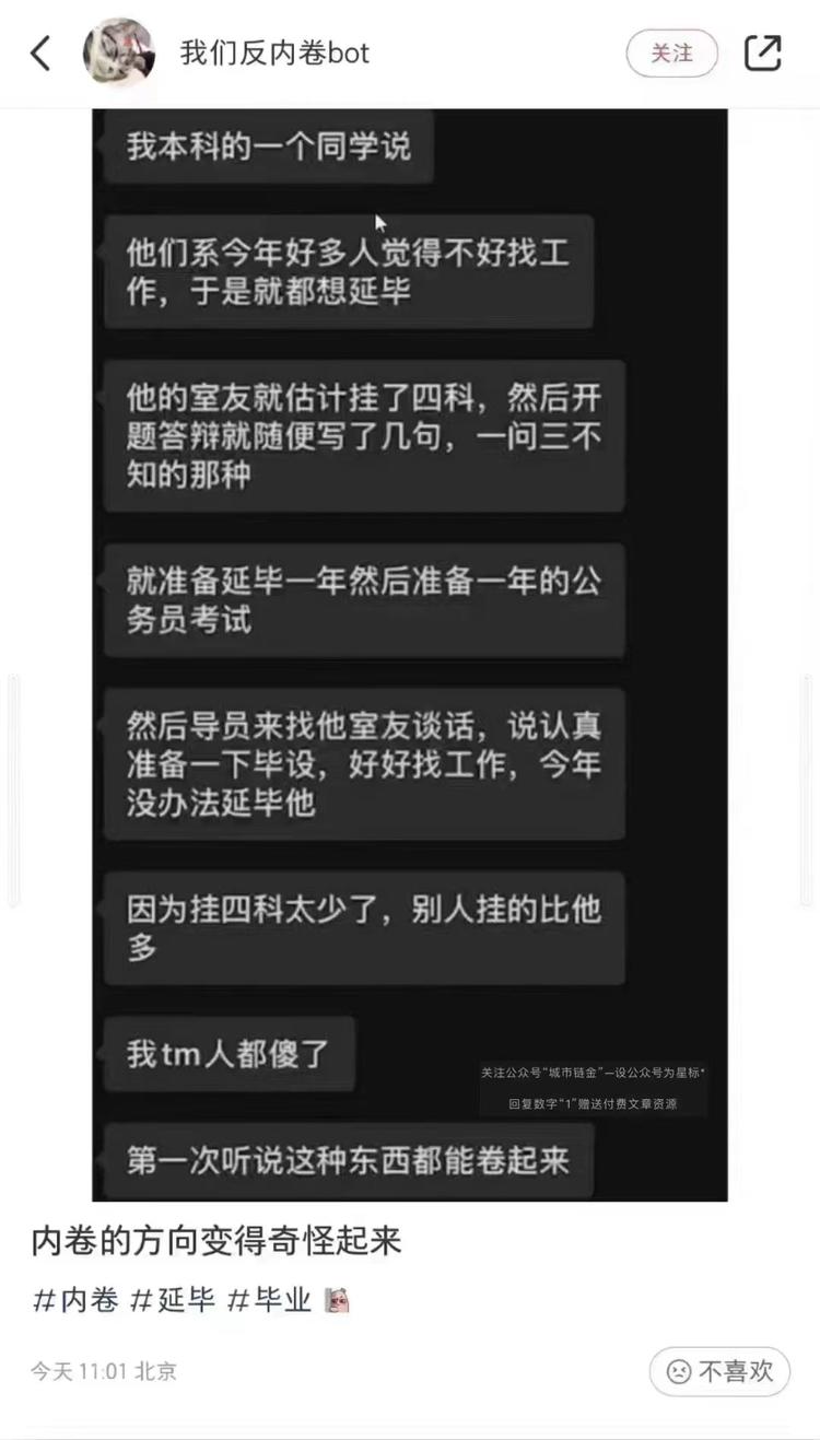 就业环境不佳，内卷
应届毕业生成了最….-网创风向标论坛-网络创业-网创圈