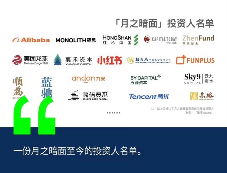 月之暗面新一轮估值已达30亿美金

….-网创风向标论坛-网络创业-网创圈