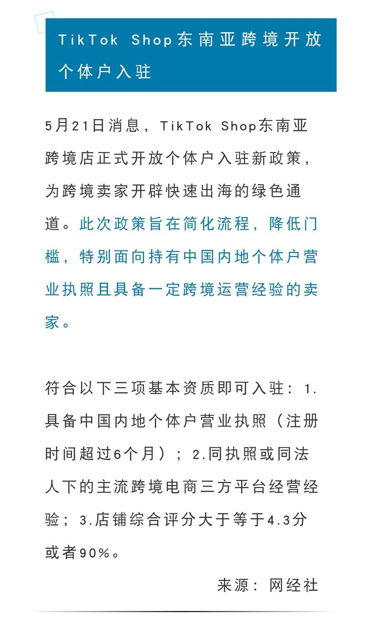 TikTok Shop东南亚跨境开放个体….-网创风向标论坛-网络创业-网创圈