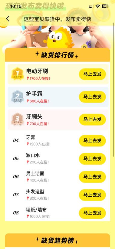 图片[2]-闲鱼缺货排行榜 和 缺货趋势榜 。做闲鱼的….-网创风向标论坛-网络创业-网创圈