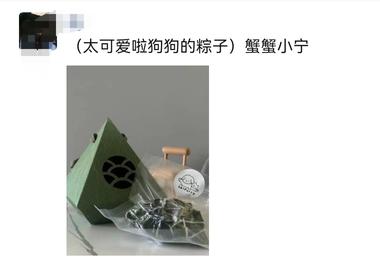 看到一个有趣的产品，狗狗粽子，主人给….-网创风向标论坛-网络创业-网创圈