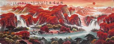 图片[2]-基本上很多办公室都有山水画在背景墙上….-网创风向标论坛-网络创业-网创圈