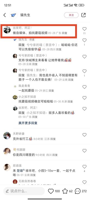 小红书细分项目: 云南找蘑菇，专门分享….-网创风向标论坛-网络创业-网创圈