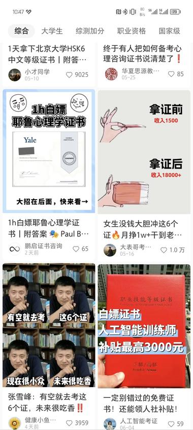 找不到工作的年轻人因应试教育对于考证….-网创风向标论坛-网络创业-网创圈