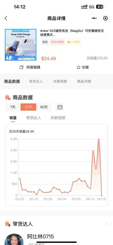 折叠式磁吸充电宝

售价24.49….-网创风向标论坛-网络创业-网创圈
