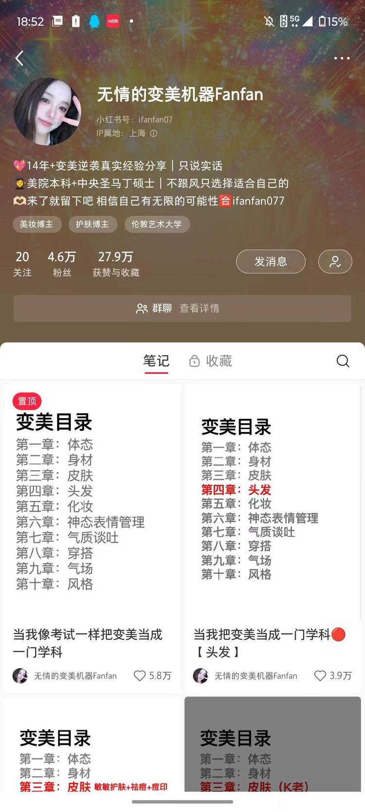 系统变美目录，8篇笔记粉丝4w+，变….-网创风向标论坛-网络创业-网创圈