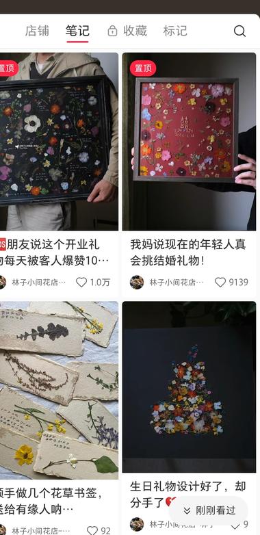 小众，植物染色做成书签，相框，各种摆….-网创风向标论坛-网络创业-网创圈