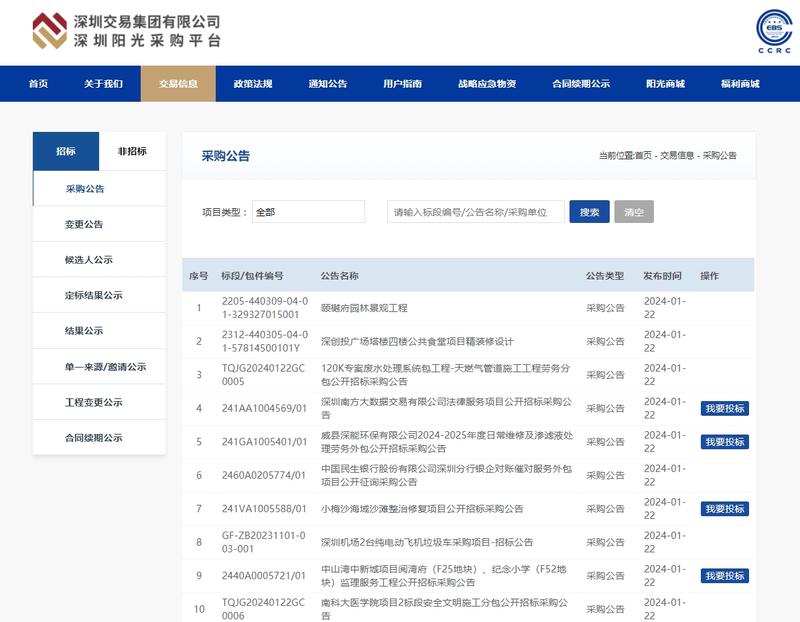 做B端的小伙伴可以留意深圳阳光采购平台，里面每天都会发布一些招标询价信息，如果公司符合资质可以报名联系，一般这个网站都是直接甲方自己发布的，有的只需要简单询价，也是获客的一种渠道 。-网创风向标论坛-网络创业-网创圈
