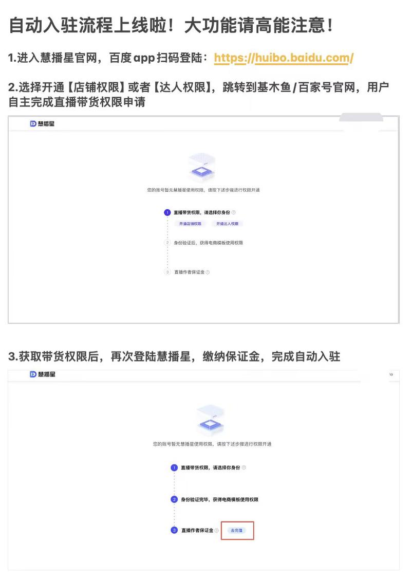 百度数字人直播入驻网址
入驻流程如图-网创风向标论坛-网络创业-网创圈